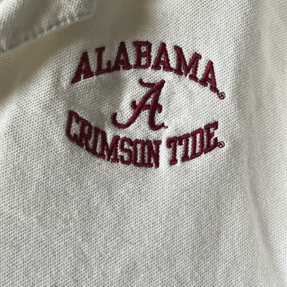 Alabama White Polo Shirt - Picture 3 of 4
